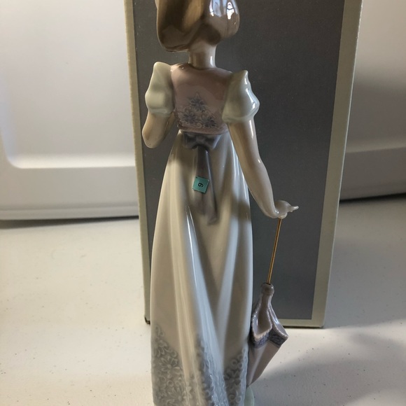 Lladro, porcelain figurine, summer Stroll - Picture 4 of 6